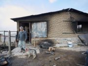 Recolectan donaciones para las familias que perdieron todo tras los incendios en Potrerillos