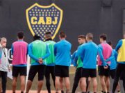 Con Benedetto descartado, Alfaro probó los once de Boca